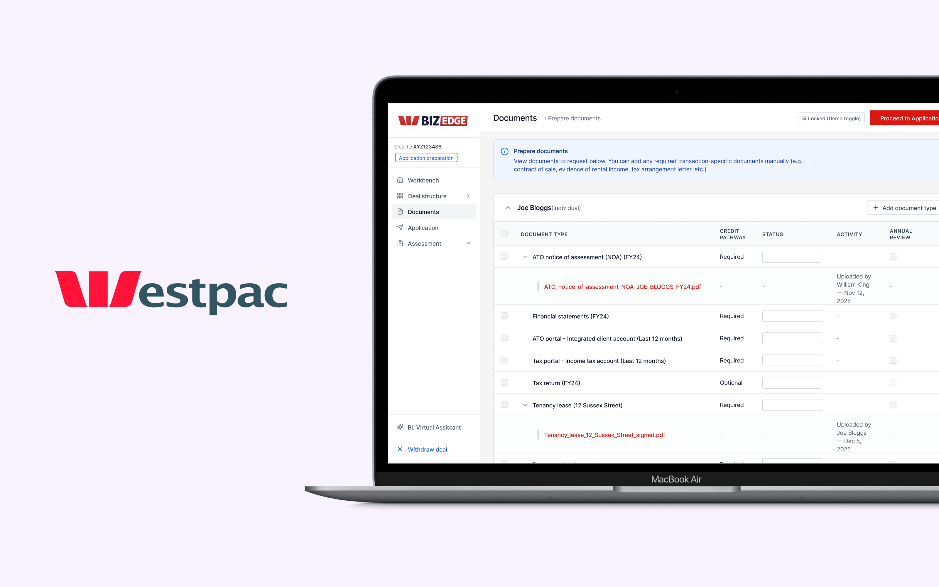 Document Manager in BizEdge Platform